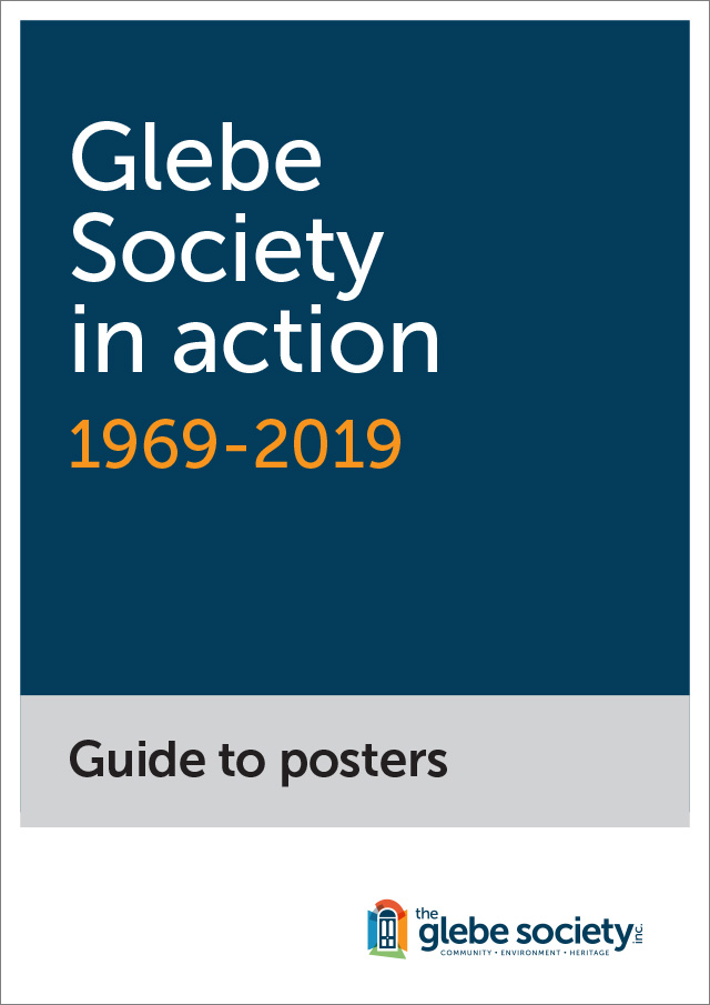 Glebe Society guide to posters cover