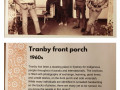 tranby historical front porch 1960s