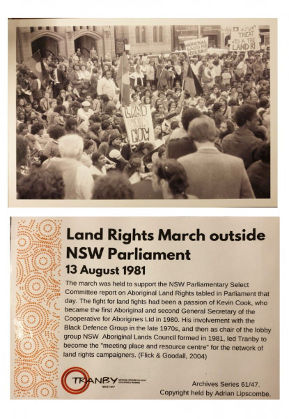 tranby historical lands rights march 1981